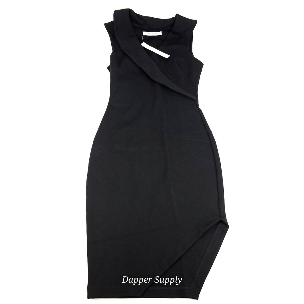 Susana Monaco V-Neck Dress Black Women's Size 2 New